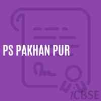 Ps Pakhan Pur Primary School Logo