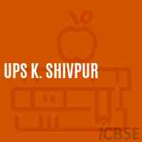 Ups K. Shivpur Middle School Logo