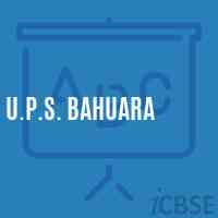 U.P.S. Bahuara Middle School Logo