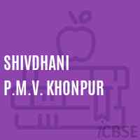 Shivdhani P.M.V. Khonpur Middle School Logo