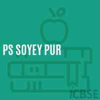 Ps Soyey Pur Primary School Logo