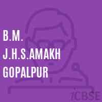 B.M. J.H.S.Amakh Gopalpur Middle School Logo
