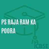 Ps Raja Ram Ka Poora Primary School Logo