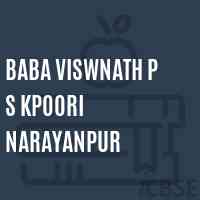 Baba Viswnath P S Kpoori Narayanpur Primary School Logo