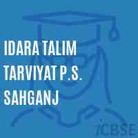 Idara Talim Tarviyat P.S. Sahganj Middle School Logo