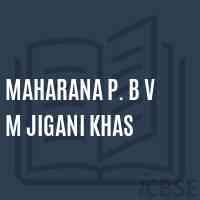 Maharana P. B V M Jigani Khas Primary School Logo
