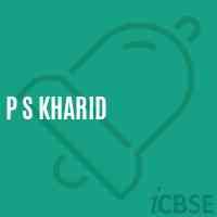 P S Kharid Primary School Logo