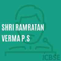 Shri Ramratan Verma P.S Primary School Logo
