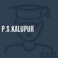 P.S.Kalupur Primary School Logo