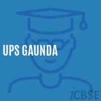 Ups Gaunda Middle School Logo