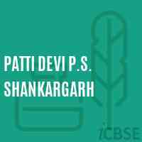 Patti Devi P.S. Shankargarh Primary School Logo
