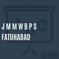 J M M W B P S Fatuhabad Primary School Logo