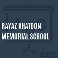Rayaz Khatoon Memorial School Logo