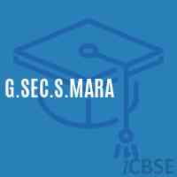 G.Sec.S.Mara Secondary School Logo