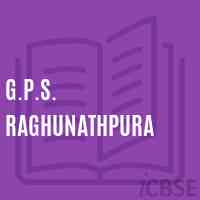 G.P.S. Raghunathpura Primary School Logo