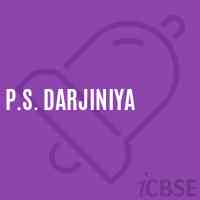 P.S. Darjiniya Primary School Logo