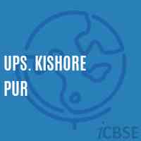 Ups. Kishore Pur Middle School Logo