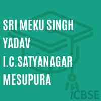Sri Meku Singh Yadav I.C.Satyanagar Mesupura High School Logo