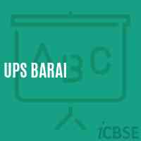 Ups Barai Middle School Logo