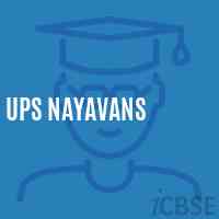 Ups Nayavans Middle School Logo