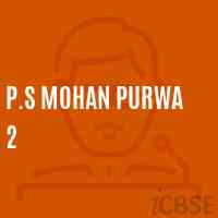 P.S Mohan Purwa 2 Primary School Logo