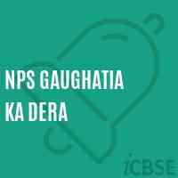 Nps Gaughatia Ka Dera Primary School Logo