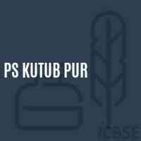 Ps Kutub Pur Primary School Logo