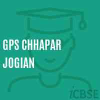 Gps Chhapar Jogian Primary School Logo