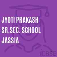Jyoti Prakash Sr.Sec. School Jassia Logo