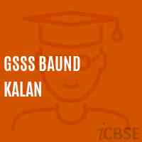 Gsss Baund Kalan High School Logo