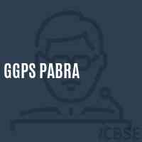 Ggps Pabra Primary School Logo