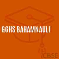 Gghs Bahamnauli Secondary School Logo