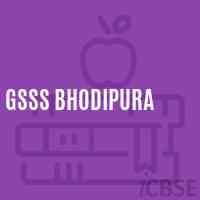 Gsss Bhodipura High School Logo
