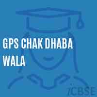 Gps Chak Dhaba Wala Primary School Logo