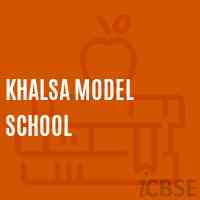 Khalsa Model School Logo