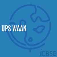 Ups Waan Middle School Logo
