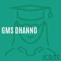 Gms Dhanno Middle School Logo