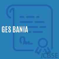Ges Bania Primary School Logo