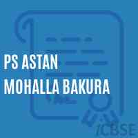 PS Astan Mohalla Bakura School Logo