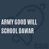 Army Good Will School Dawar Logo