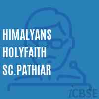 Himalyans Holyfaith Sc.Pathiar Senior Secondary School Logo