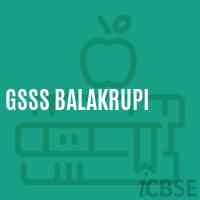Gsss Balakrupi High School Logo