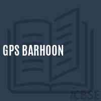 Gps Barhoon Primary School Logo