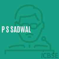 P S Sadwal Primary School Logo