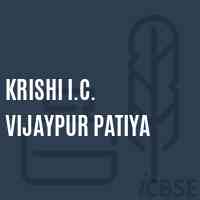 Krishi I.C. Vijaypur Patiya High School Logo