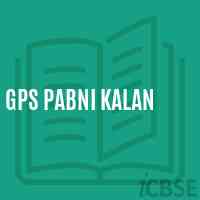 Gps Pabni Kalan Primary School Logo