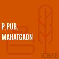 P.Pub. Mahatgaon Primary School Logo
