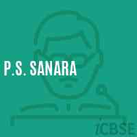 P.S. Sanara Primary School Logo