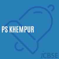Ps Khempur Primary School Logo