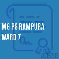 Mg Ps Rampura Ward 7 Primary School Logo